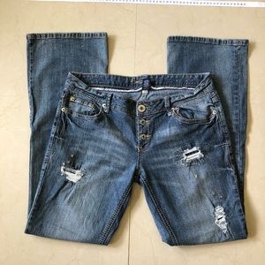 Amethyst medium boot cut jeans sz 11